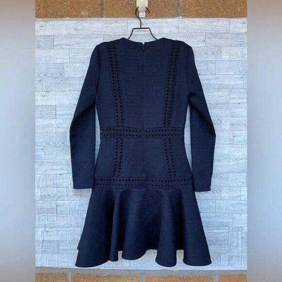 PROSE & POETRY "Billy" Flounce Fit and Flare Mini Ruffle tiered dress XS - Picture 8 of 12